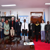 Photo of CoRE IPD leaders and researchers with the University of Nairobi vice chancellor, 18 July 2024
